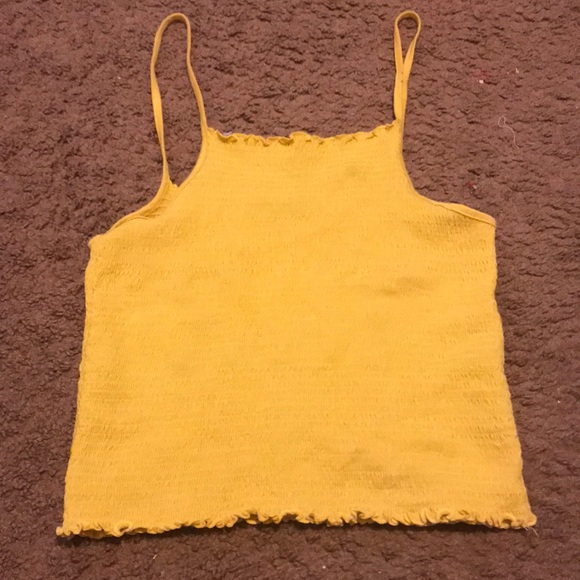 yellow vest top primark